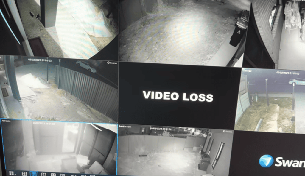 Swann Camera Video Loss