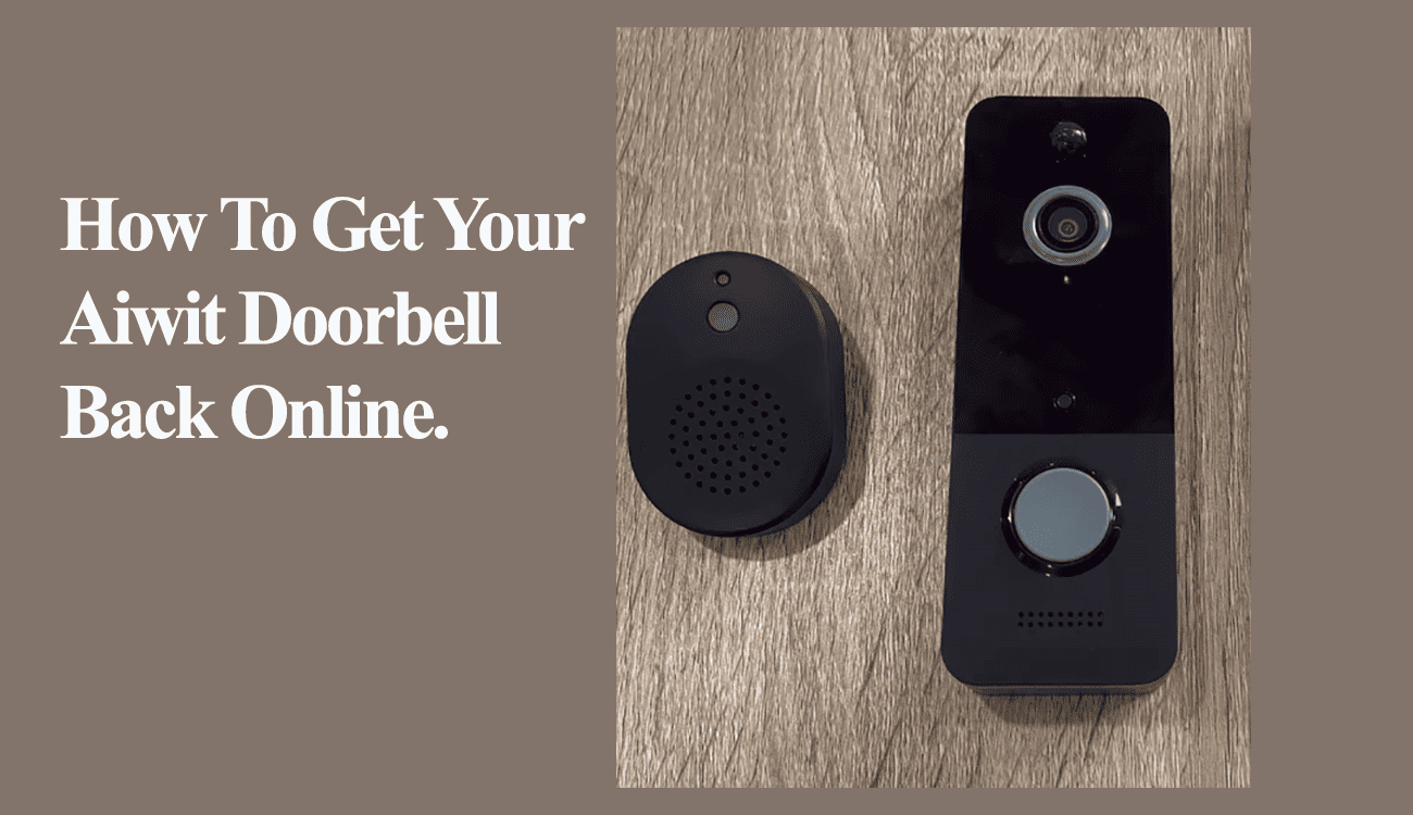 Aiwit Doorbell Offline (Follow This Steps To Get It Back Online) Smart