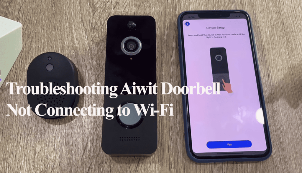 Aiwit Doorbell Not Connecting to WIFI